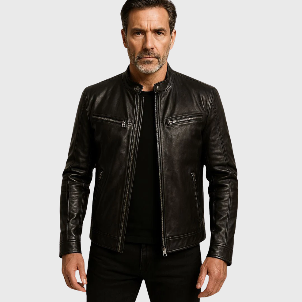 Ragnar | Chaqueta de cuero para hombre
