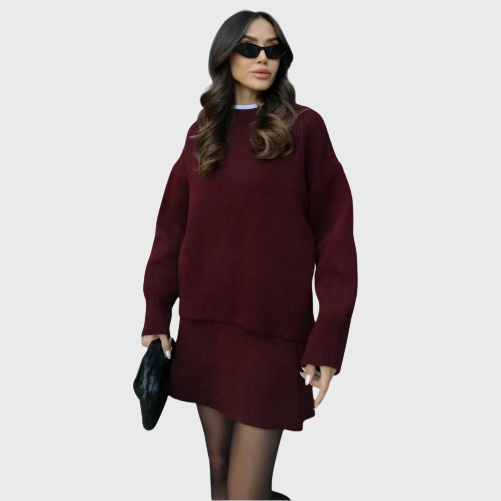 Elena | Conjunto de punto acogedor