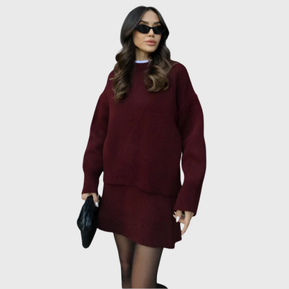 Elena | Conjunto de punto acogedor