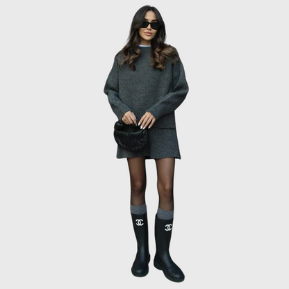 Elena | Conjunto de punto acogedor