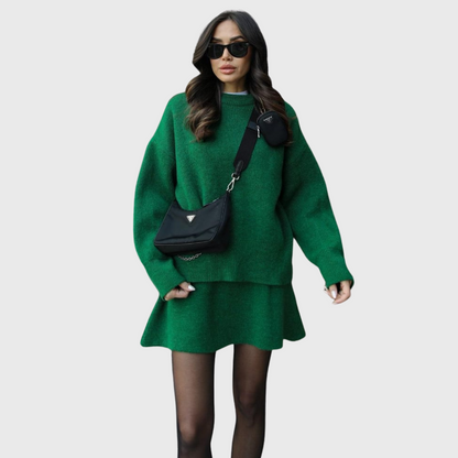 Elena | Conjunto de punto acogedor