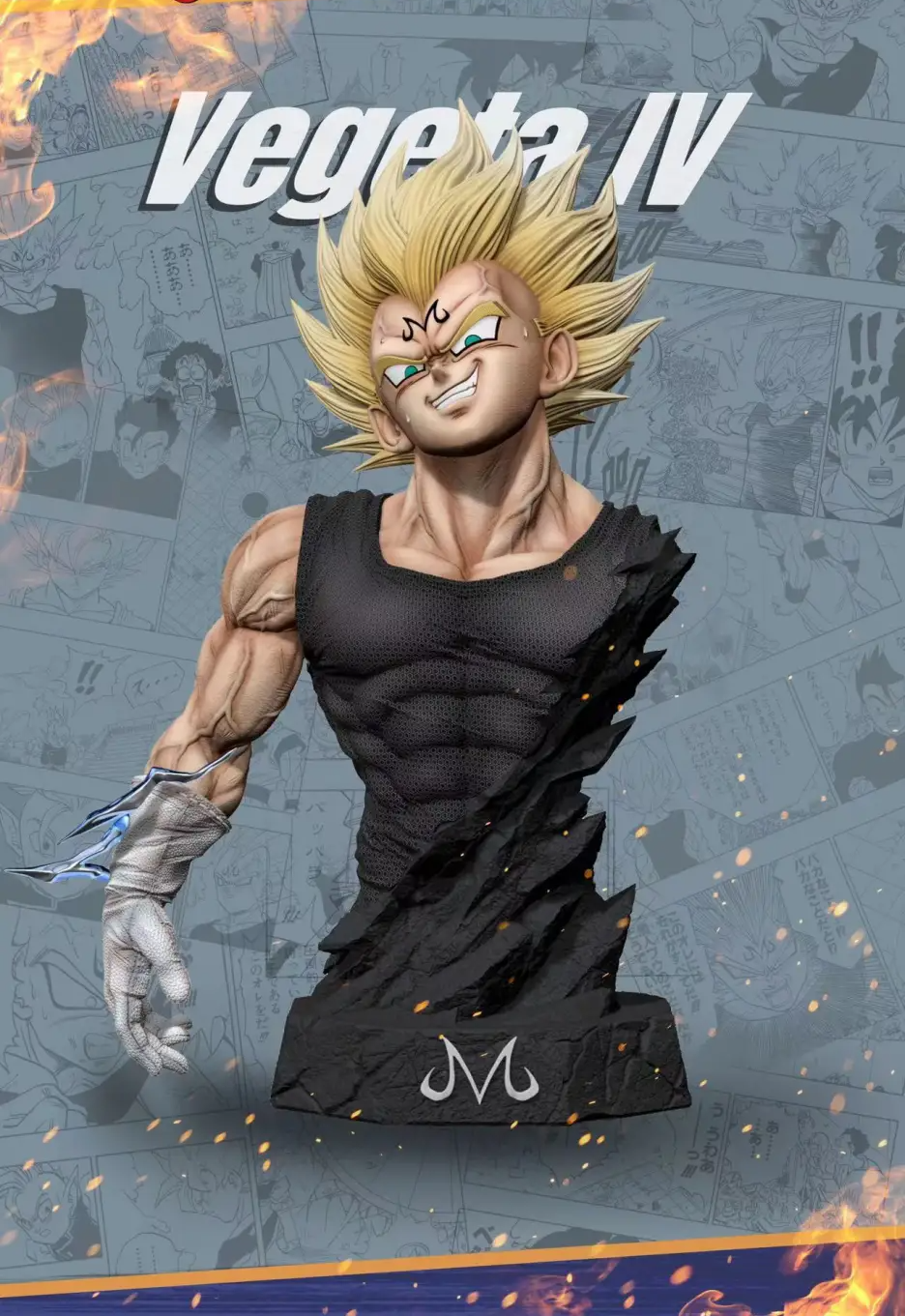 Dragon Ball Z Majin Vegeta Statue (Buy 1 Get 1 Free)