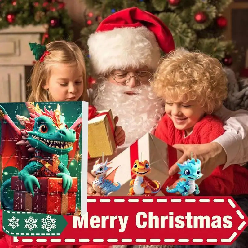 Kalendarz Adwentowy Smoki 2025 – 24 Urocze Niespodzianki