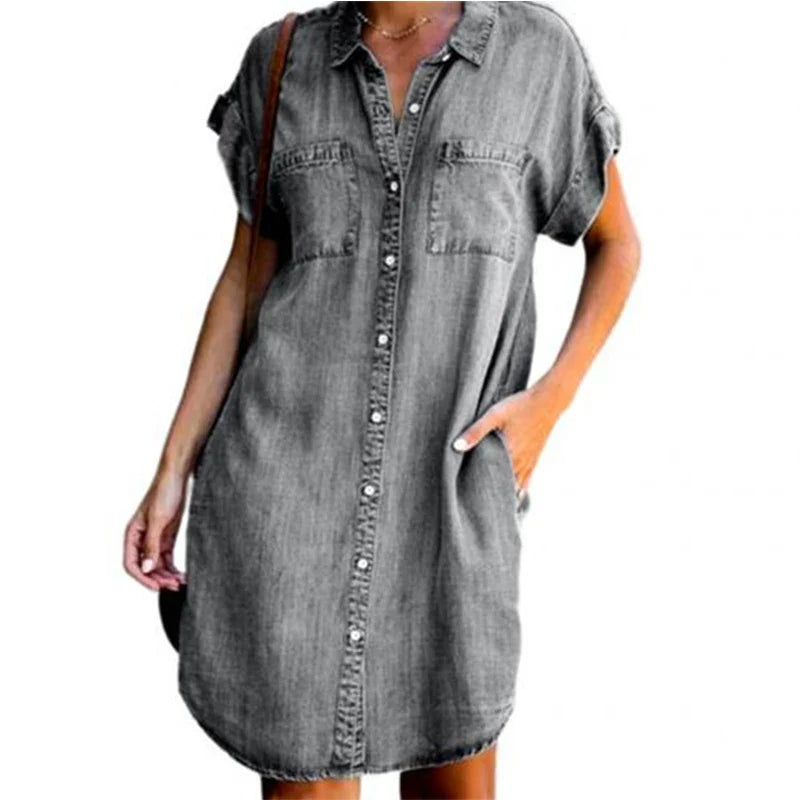 The Rodeo Denim Dress