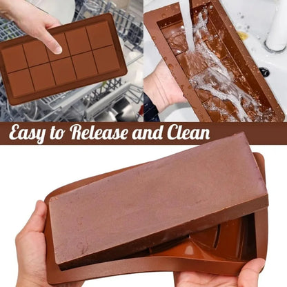 Luxury Dubai Chocolate Bar Mold + FREE RECIPE BOOK