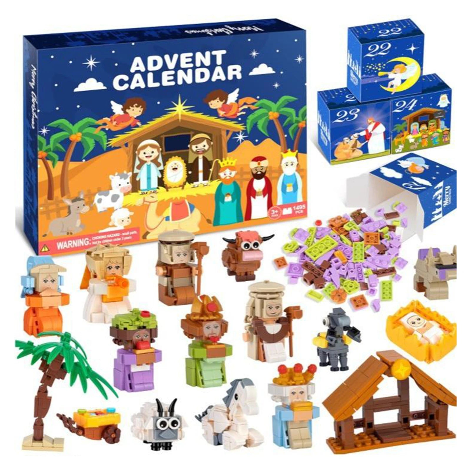 Nativity Bricks kalendarz adwentowy 2025