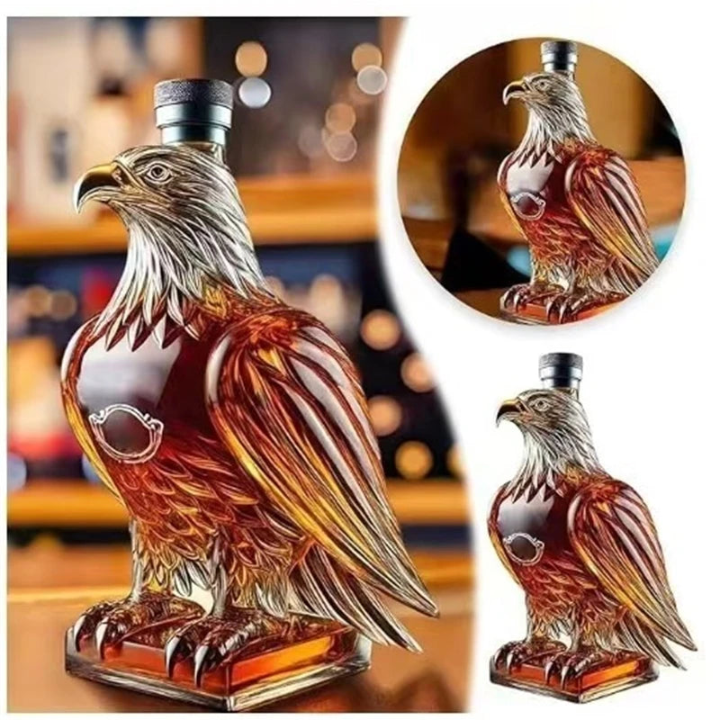 Botella de whisky Cabeza de Lobo