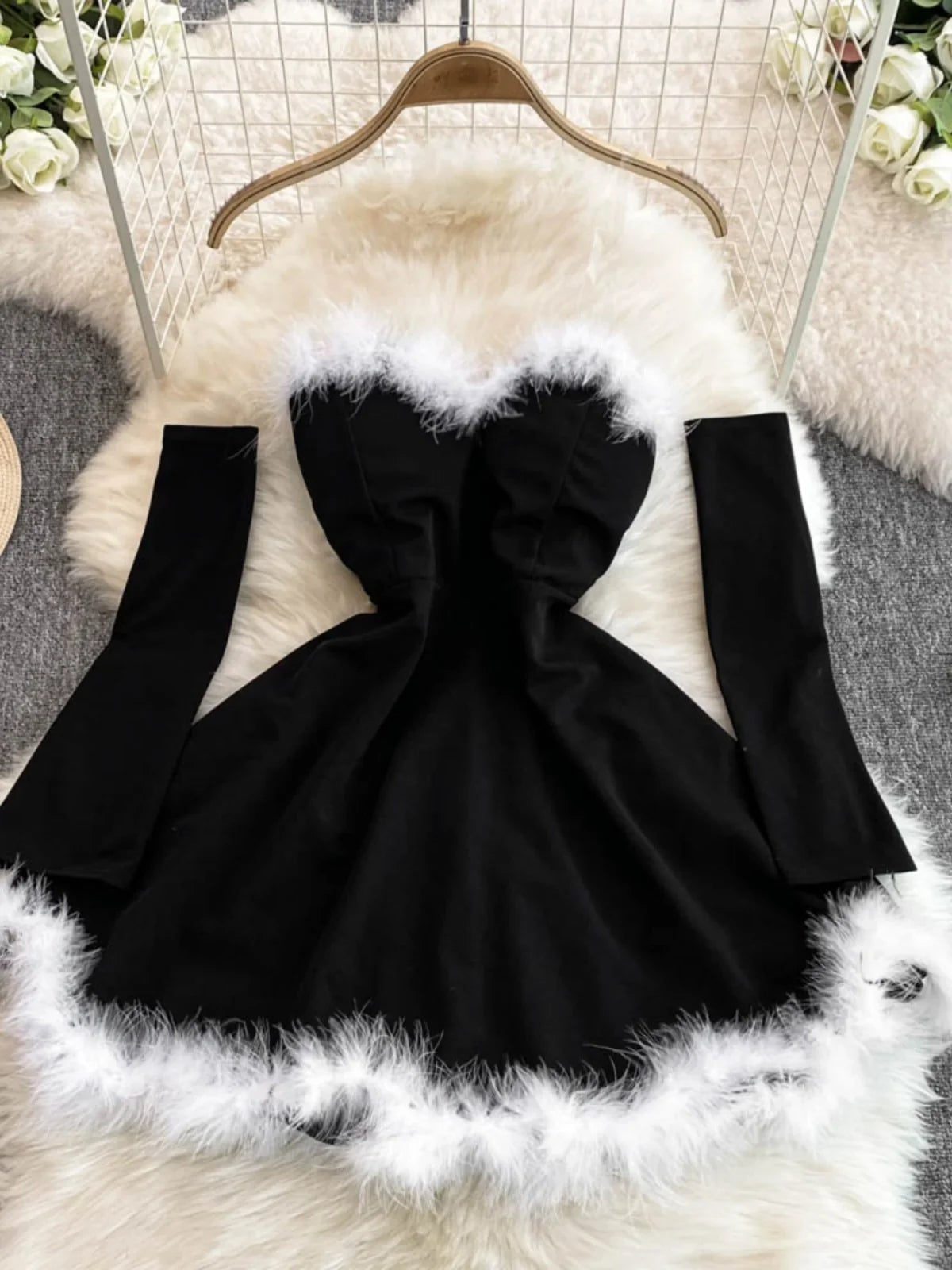 Sofia | Vestido Navideño con Pelo