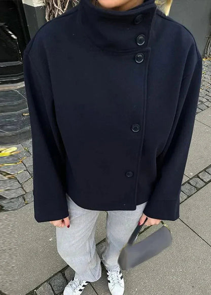 Clarissa Wool Coat High Neck