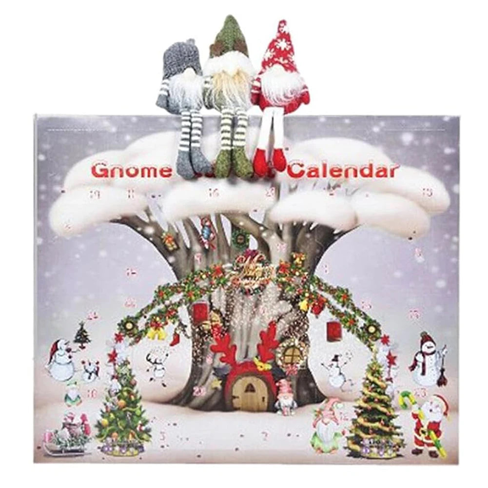 Kalendarz Adwentowy Gnomy 2025 – 24 Świąteczne Niespodzianki