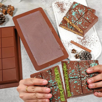 Luxury Dubai Chocolate Bar Mold + FREE RECIPE BOOK