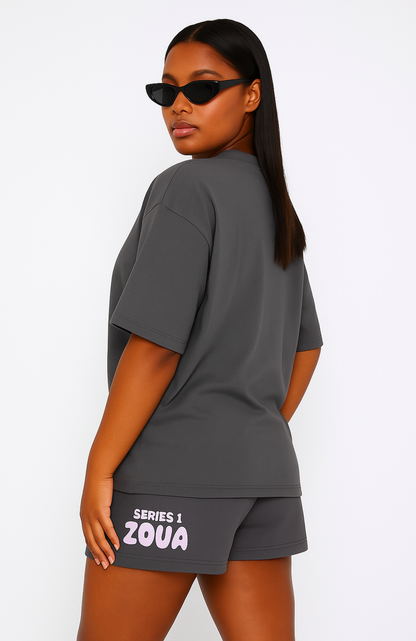 Top extragrande acogedor con pantalones cortos GRATIS