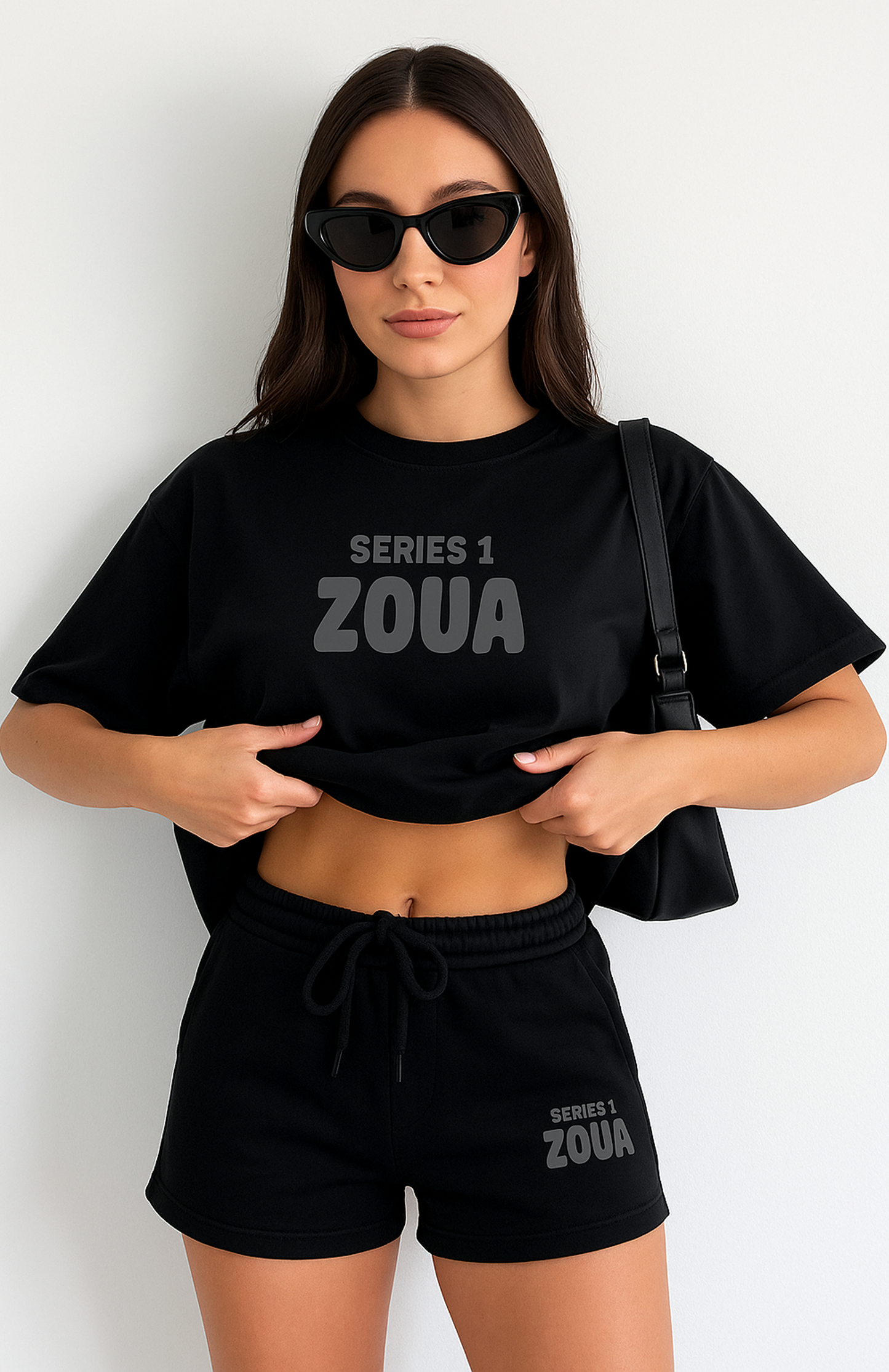 Top extragrande acogedor con pantalones cortos GRATIS