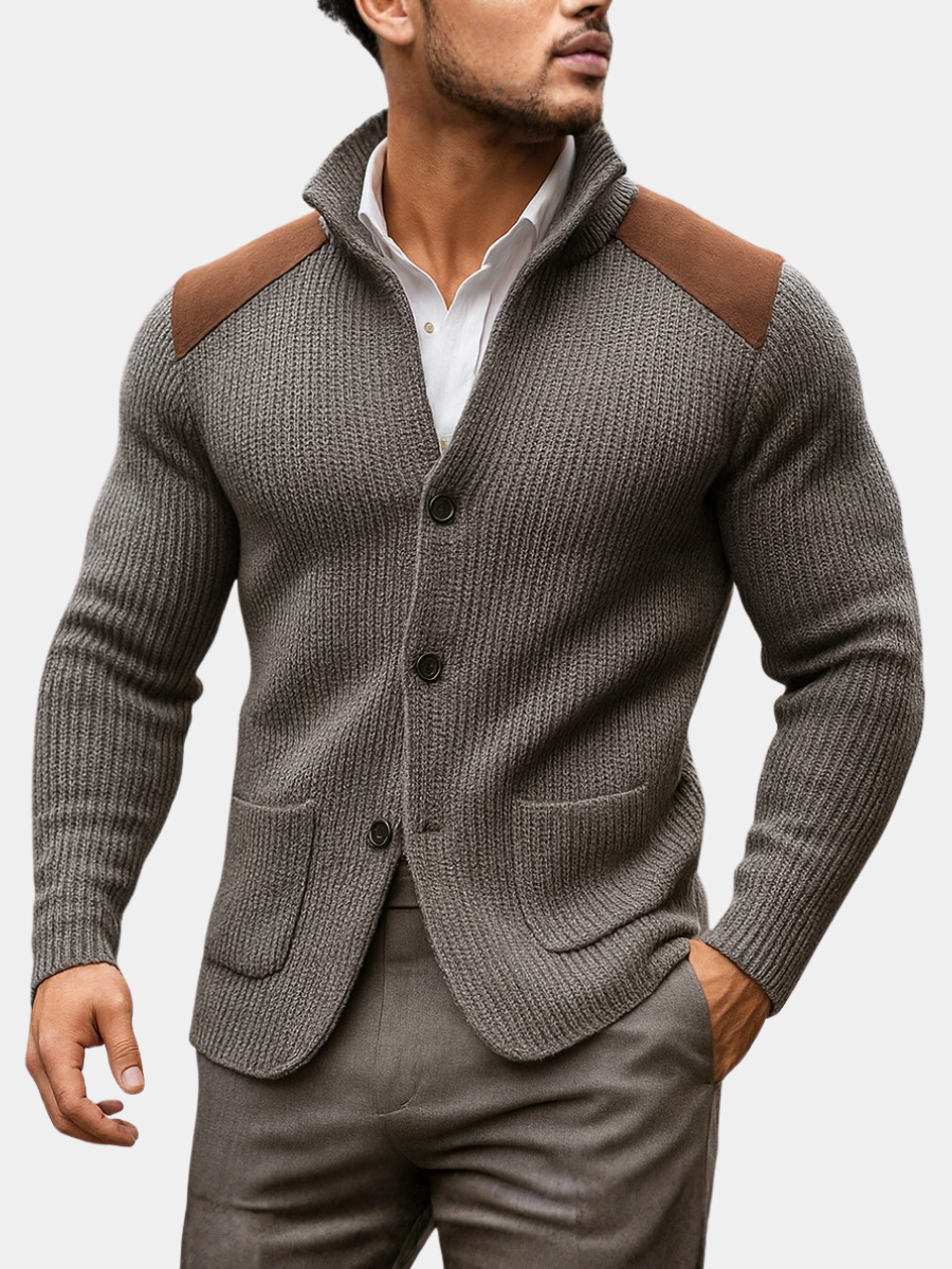 Andreas | Blazer de punto texturizado para hombre