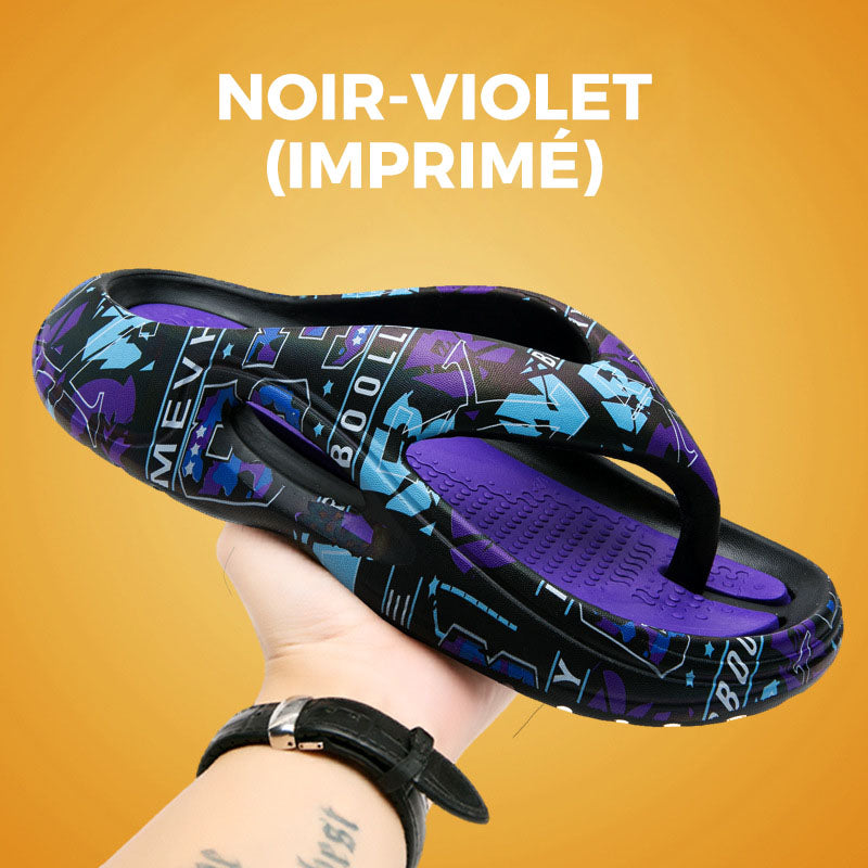 Comfortable Summer Flip Flops with Thick Soles