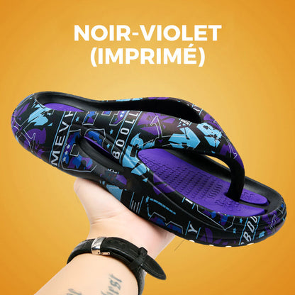 Comfortable Summer Flip Flops with Thick Soles