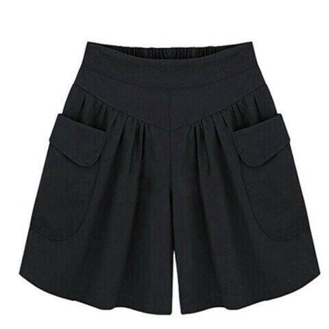 Shorts de playa con cintura elástica