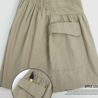 Shorts de playa con cintura elástica