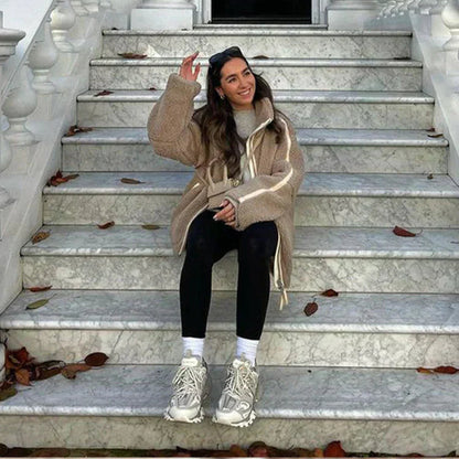 Kalina™ | Abrigo extragrande de peluche