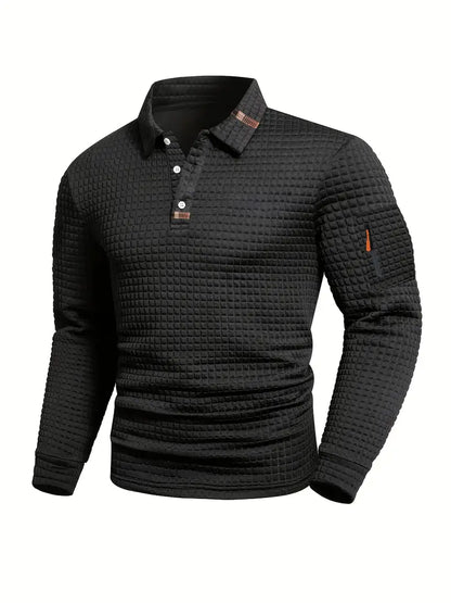 Bruno | Premium Textured Polo Shirt