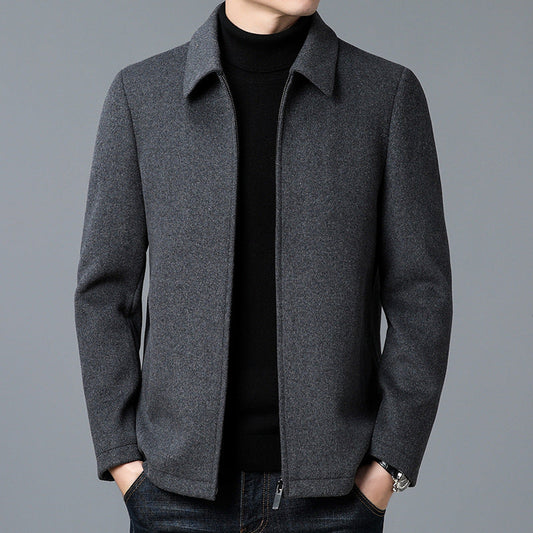 Harvey | Chaqueta de cuello de lana para hombre