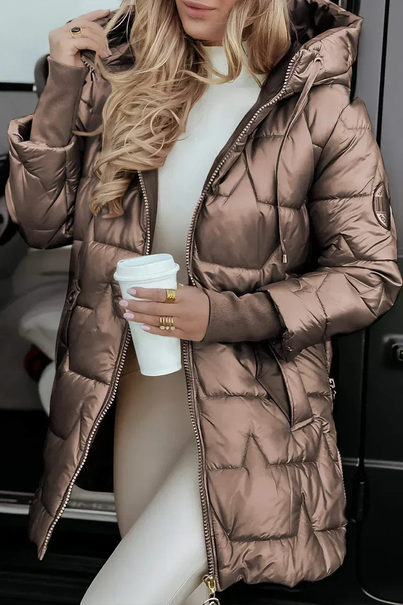 Kate™ | Elegant Winter Coat with Hood