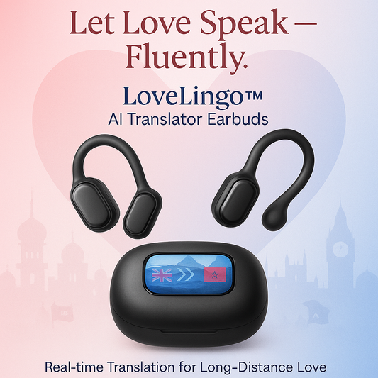 LoveLingo™ Auriculares con traductor de IA