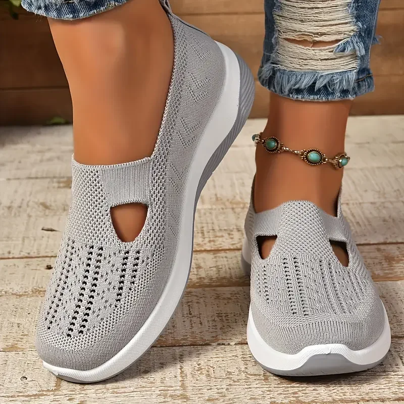 Women's Breathable, Everyday, Slip-On, Orthopedic Walking Sneakers