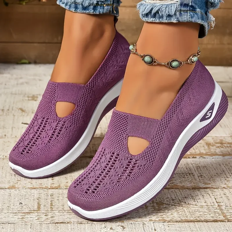 Women's Breathable, Everyday, Slip-On, Orthopedic Walking Sneakers