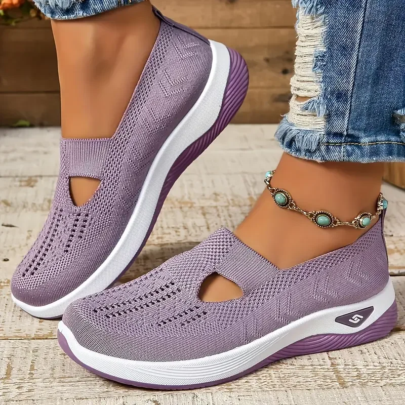 Women's Breathable, Everyday, Slip-On, Orthopedic Walking Sneakers