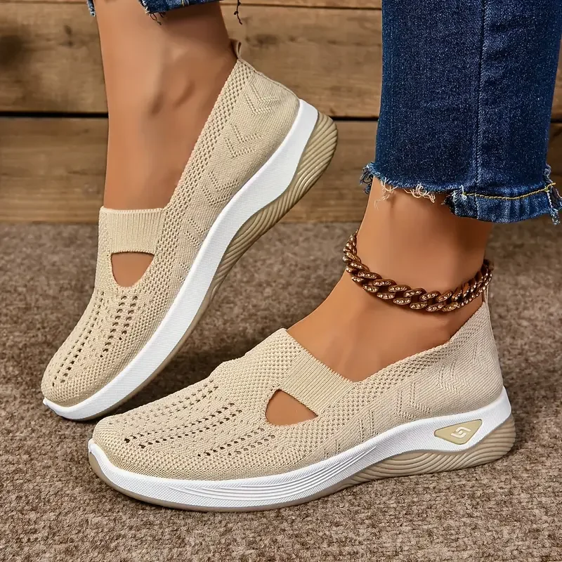 Women's Breathable, Everyday, Slip-On, Orthopedic Walking Sneakers