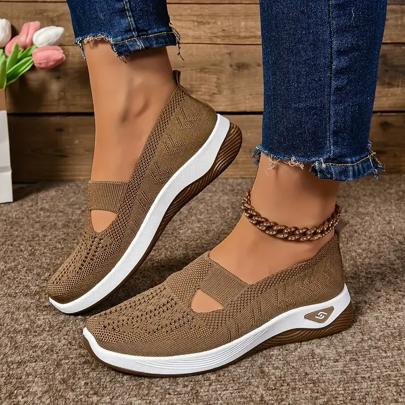 Women's Breathable, Everyday, Slip-On, Orthopedic Walking Sneakers