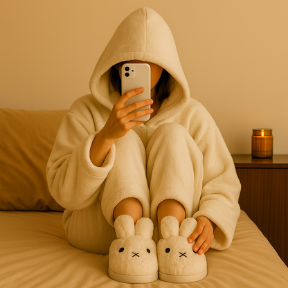 Las pantuflas BunnyCloud 