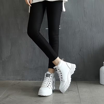 LunaStep | Botines de Plataforma con Forro Afelpado