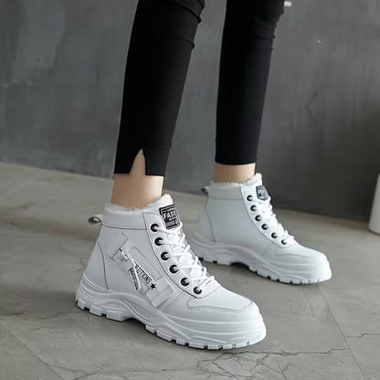 LunaStep | Botines de Plataforma con Forro Afelpado