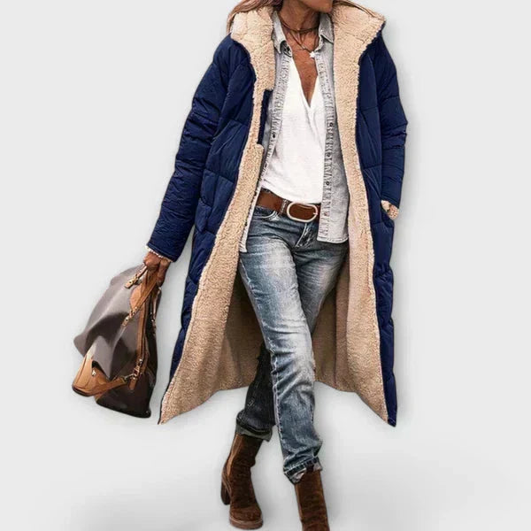 Noelle | Cozy Faux Fur Lined Winter Coat