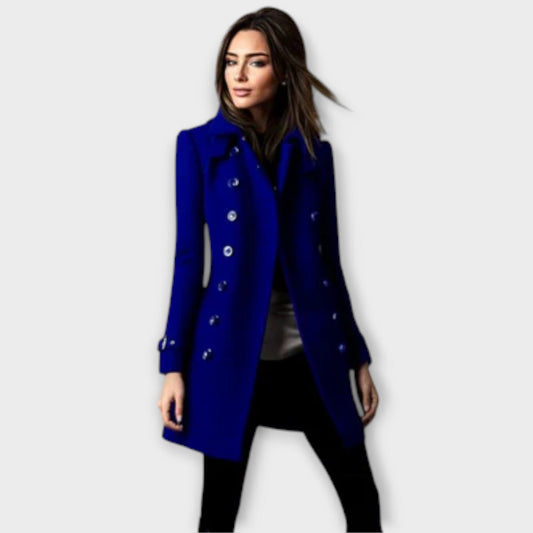 Juliette | Gabardina cruzada para una elegancia sin esfuerzo