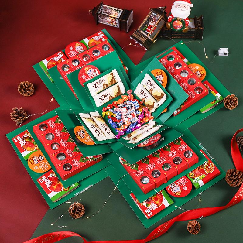 Caja de regalo con explosión sorpresa