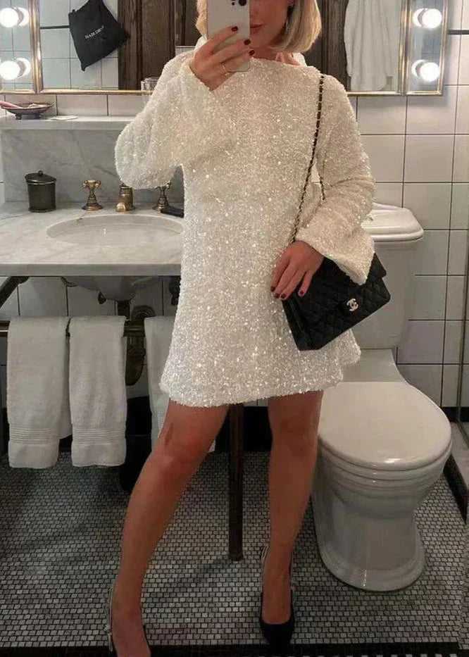 Elsa | Elegante vestido con purpurina