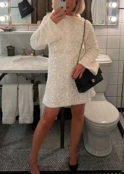 Elsa | Elegante vestido con purpurina