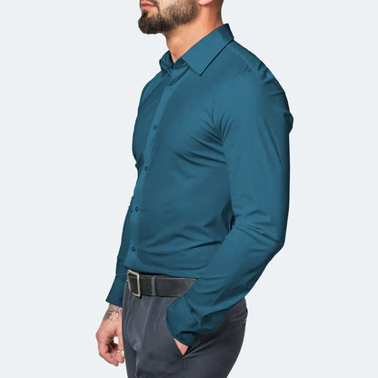 Wrinkle-Resistant, Fitted Shirt