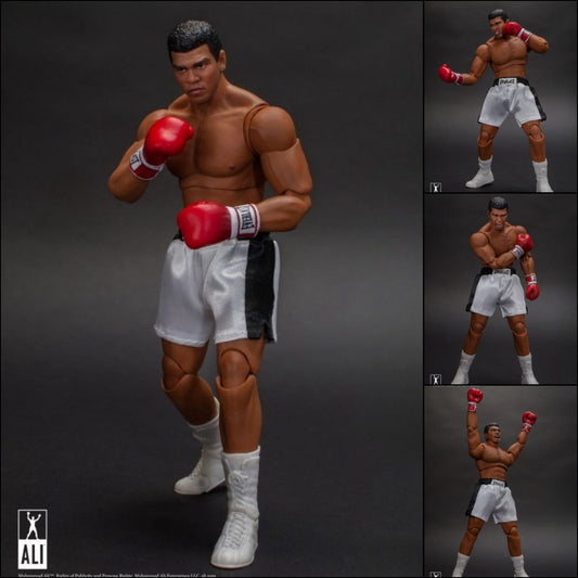 Figura de acción del gran boxeador 