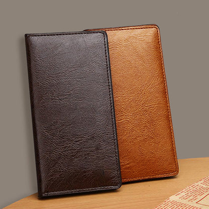 Bolso bandolera de piel sintética de moda para hombre con cartera