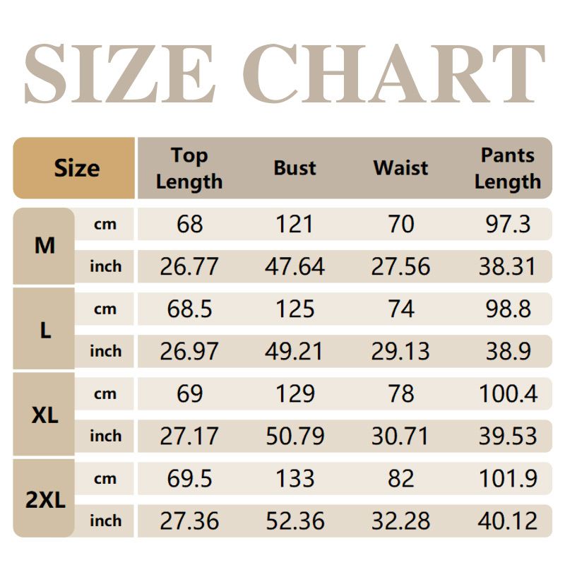 Conjunto de Pantalón Ancho con Mangas 3/4 para Mujer 