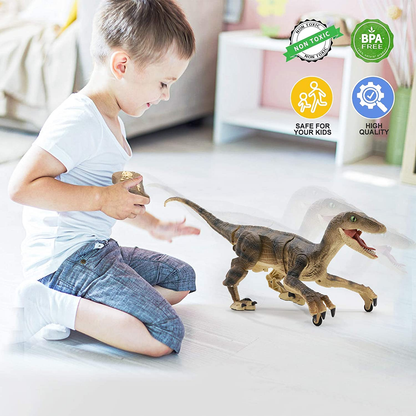 Los mejores regalos para niños en 2025: Dinosaurio realista a control remoto (envío gratis) 