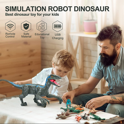 Los mejores regalos para niños en 2025: Dinosaurio realista a control remoto (envío gratis) 
