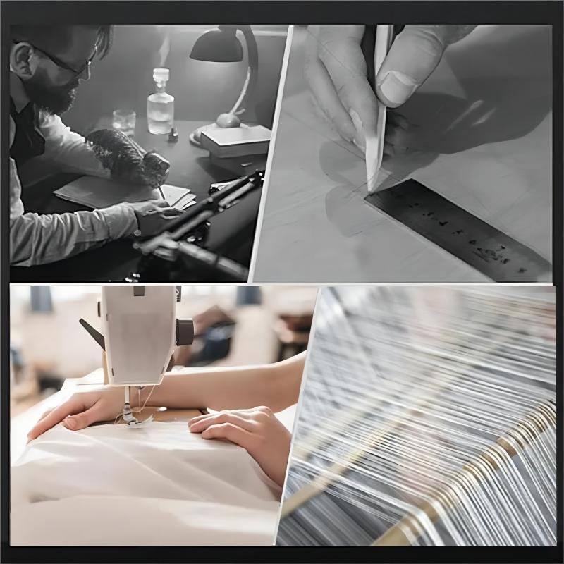 Chaqueta acolchada de punto con patchwork para mujer (envío gratis)