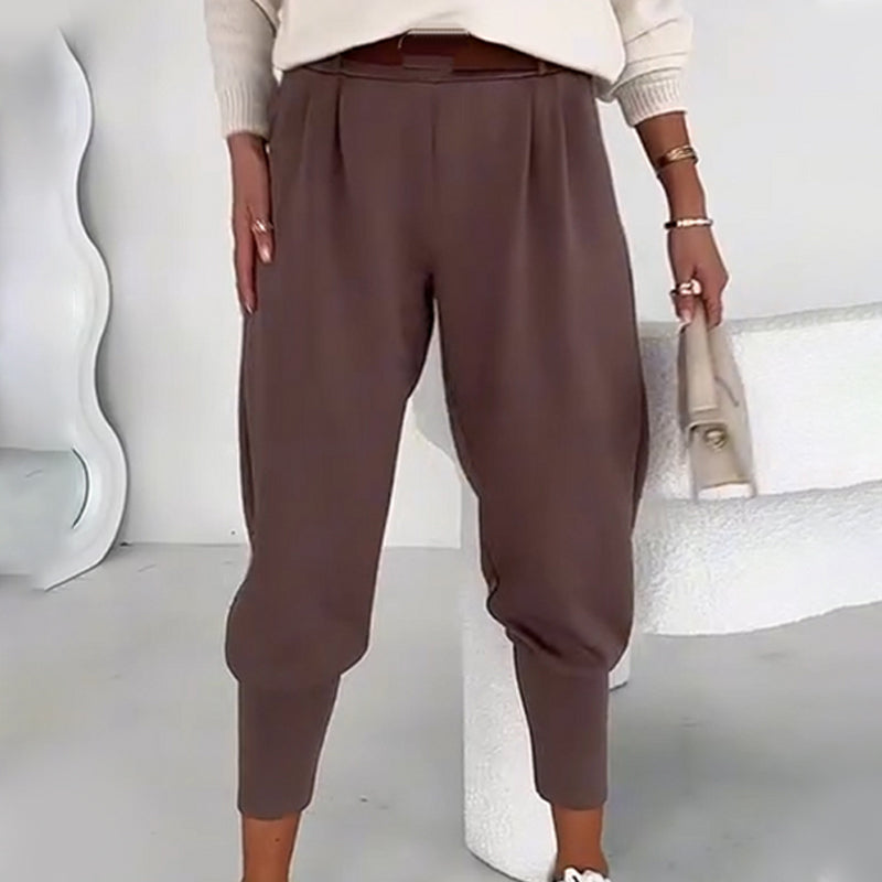 🏆Máximo 50% de descuento🏃‍♂️Pantalones cómodos de nueve puntos para mujer