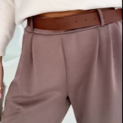 🏆Máximo 50% de descuento🏃‍♂️Pantalones cómodos de nueve puntos para mujer