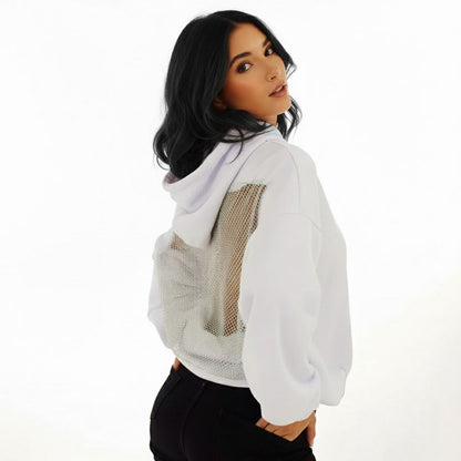 Sudadera con capucha de malla Mirage